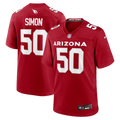 Arizona Cardinals Cody Simon Nike Cardinal Team Game Jersey