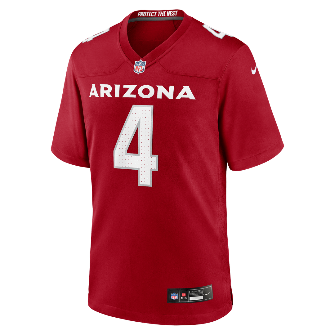Arizona Cardinals Jeremiyah Love Nike Black Alternate Game Player Jersey