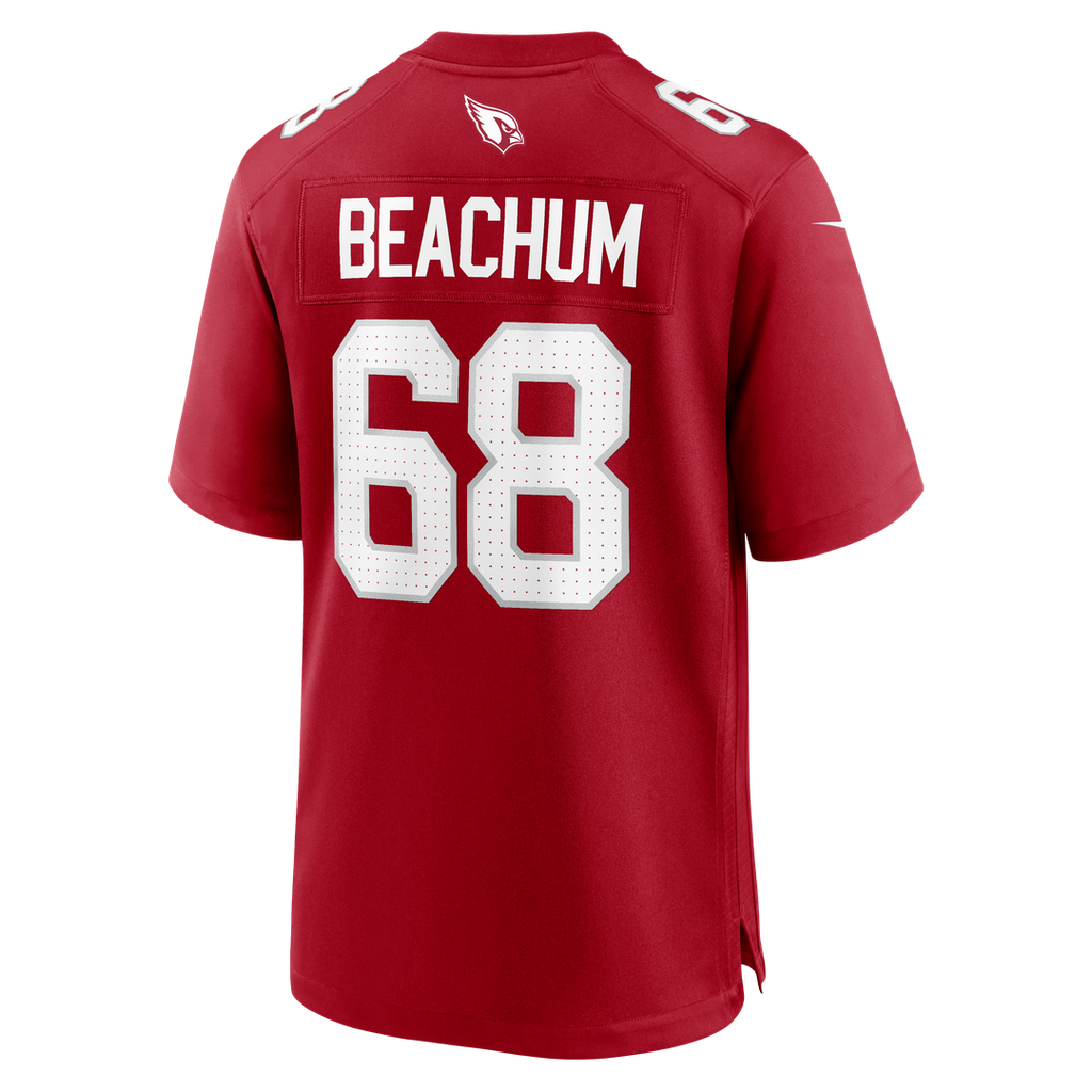Arizona Cardinals Kelvin Beachum Nike Cardinal Team Game Jersey