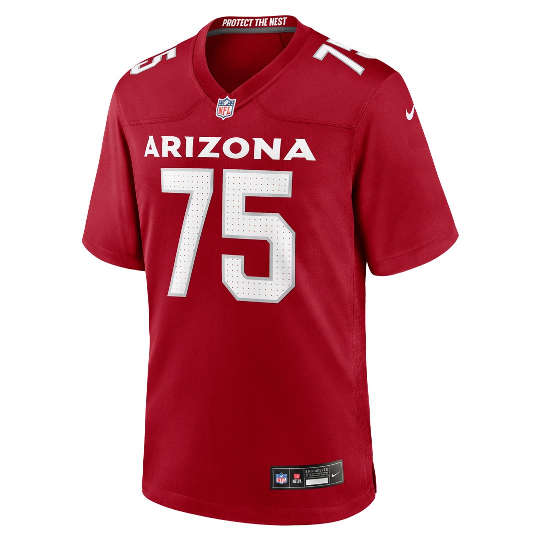 Arizona Cardinals Christian Jones Nike Cardinal Team Game Jersey