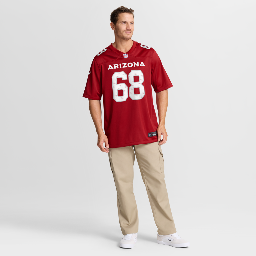 Arizona Cardinals Kelvin Beachum Nike Cardinal Team Game Jersey