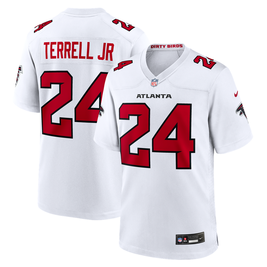 Atlanta Falcons A.J. Terrell Nike Red Game Jersey