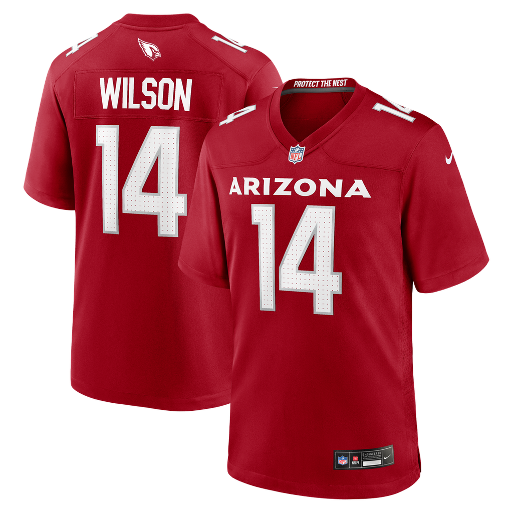Arizona Cardinals Michael Wilson Nike Cardinal Team Game Jersey