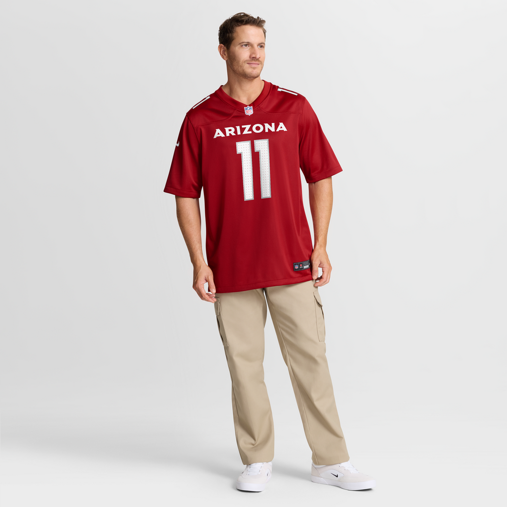 Arizona Cardinals Larry Fitzgerald Nike Cardinal Team Retired Game Jersey