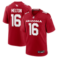Arizona Cardinals Max Melton Nike Cardinal Team Game Jersey
