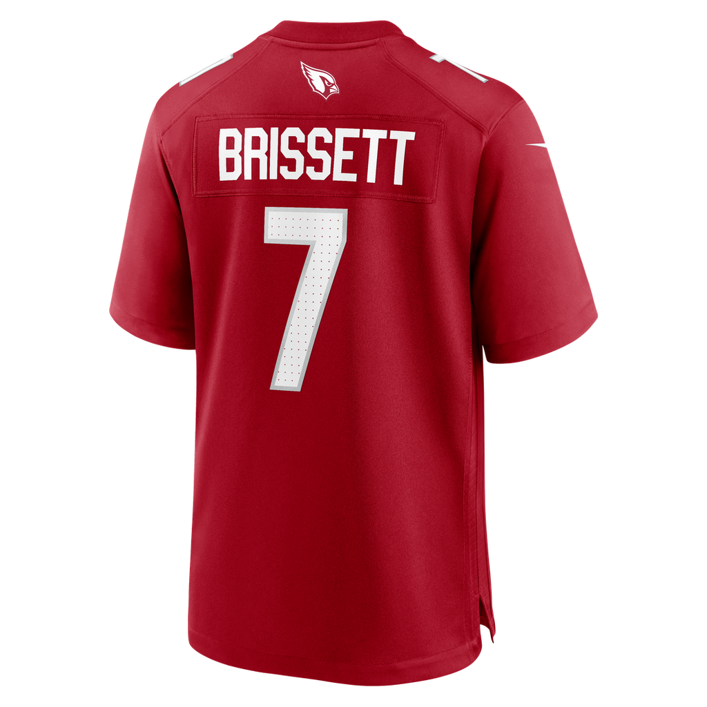 Arizona Cardinals Jacoby Brissett Nike Cardinal Team Game Jersey