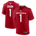 Arizona Cardinals Number 1 Groom Nike Cardinal Game Jersey