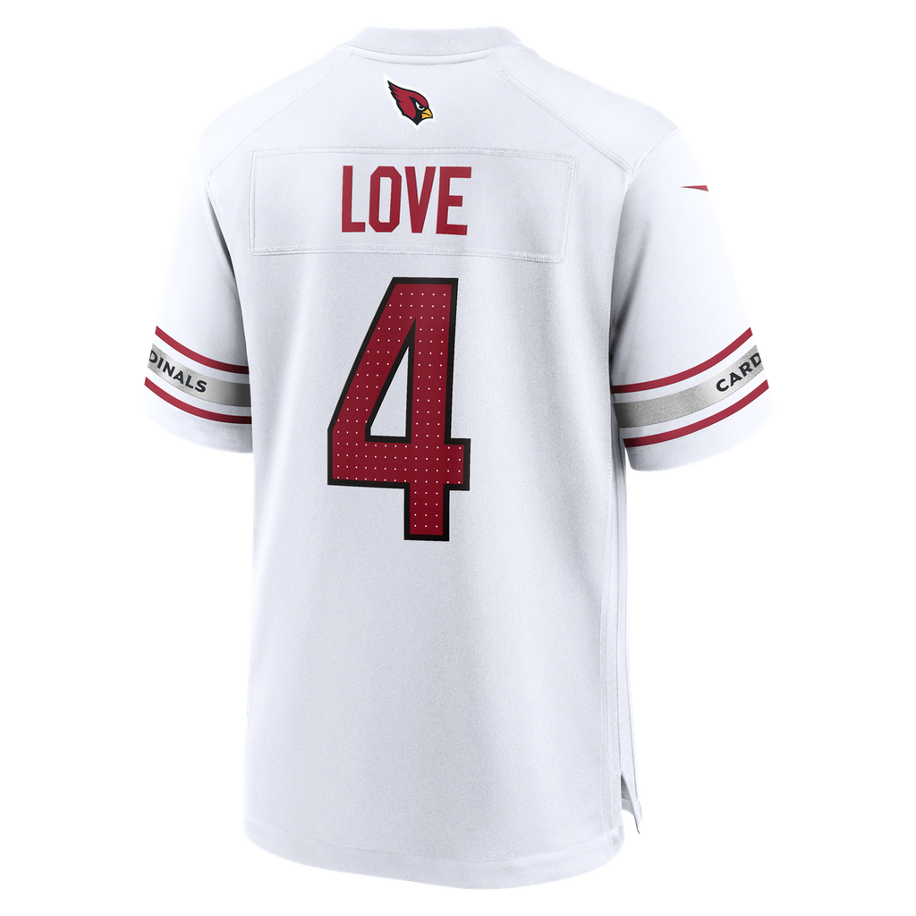 Arizona Cardinals Jeremiyah Love Nike Cardinal Team Game Jersey