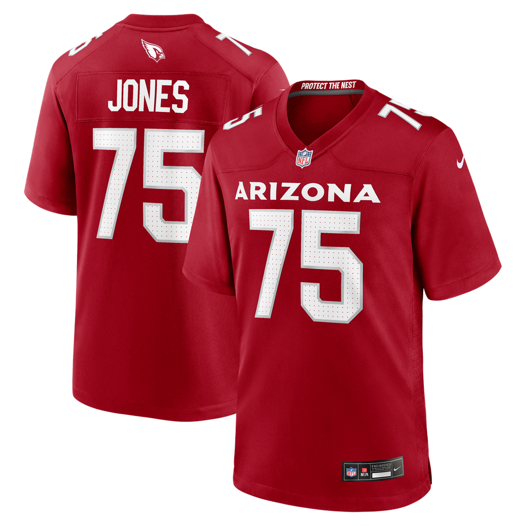 Arizona Cardinals Christian Jones Nike Cardinal Team Game Jersey