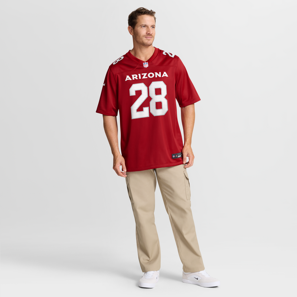 Arizona Cardinals Elijah Jones Nike Cardinal Team Game Jersey
