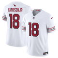 Arizona Cardinals Marvin Harrison Jr. Nike White Vapor F.U.S.E. Stitched Limited Jersey