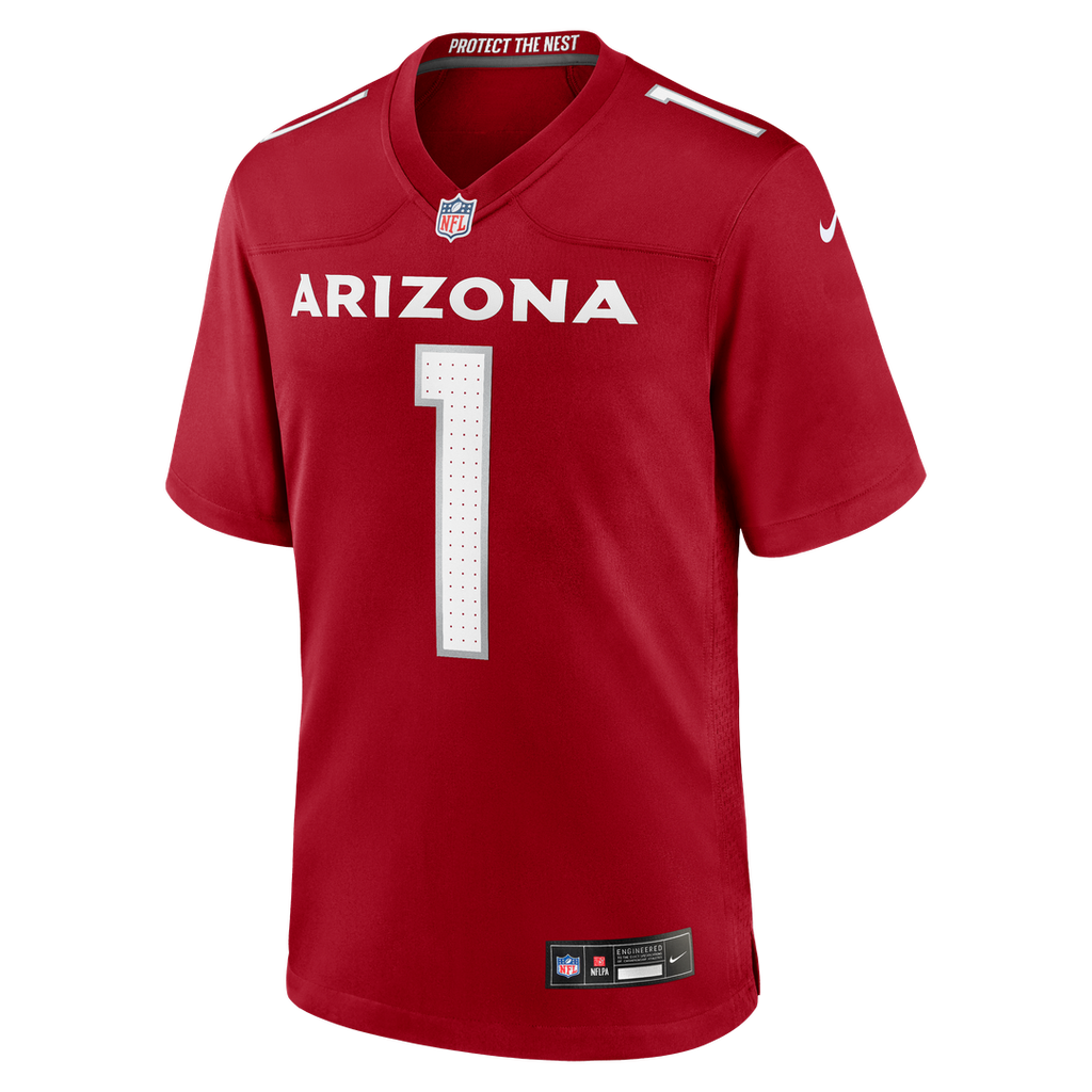 Arizona Cardinals Mack Wilson Nike Cardinal Team Game Jersey