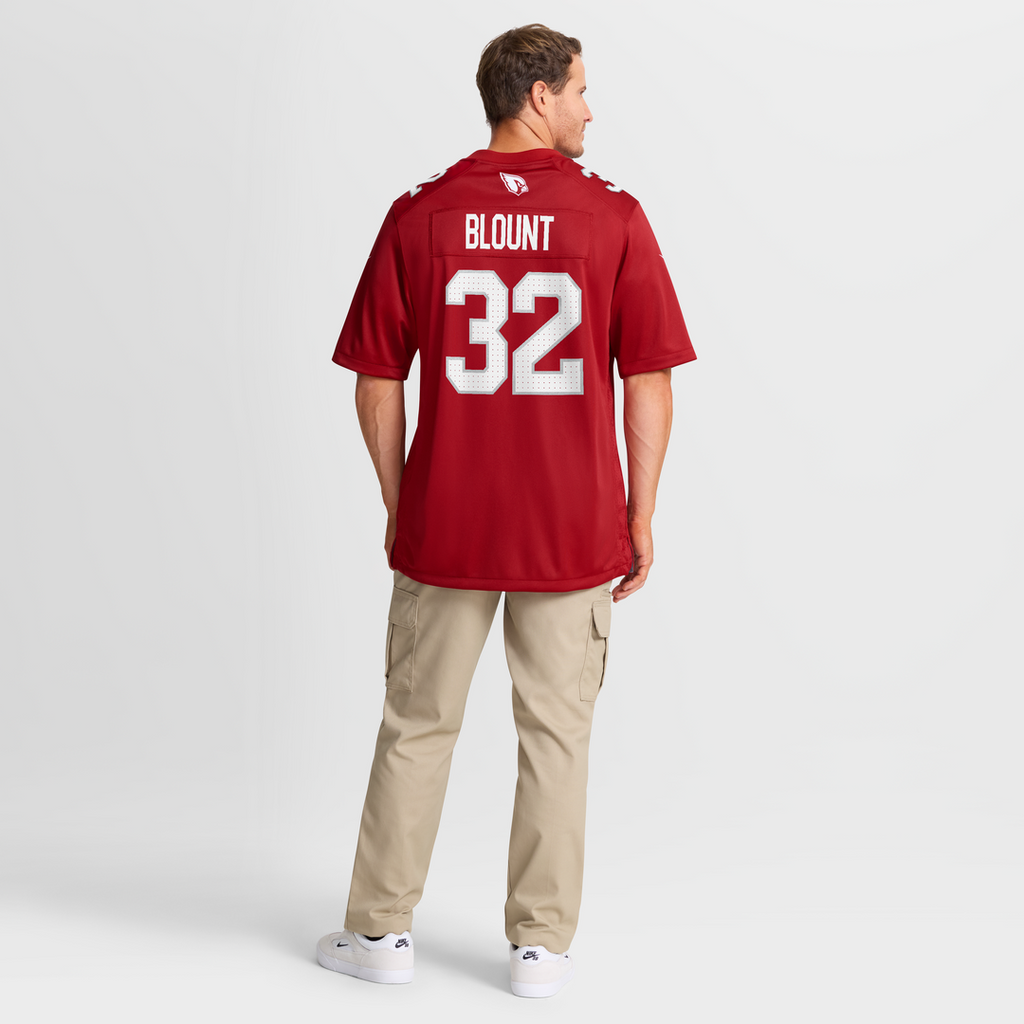 Arizona Cardinals Joey Blount Nike Cardinal Game Jersey
