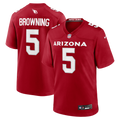 Arizona Cardinals Baron Browning Nike Cardinal Team Game Jersey